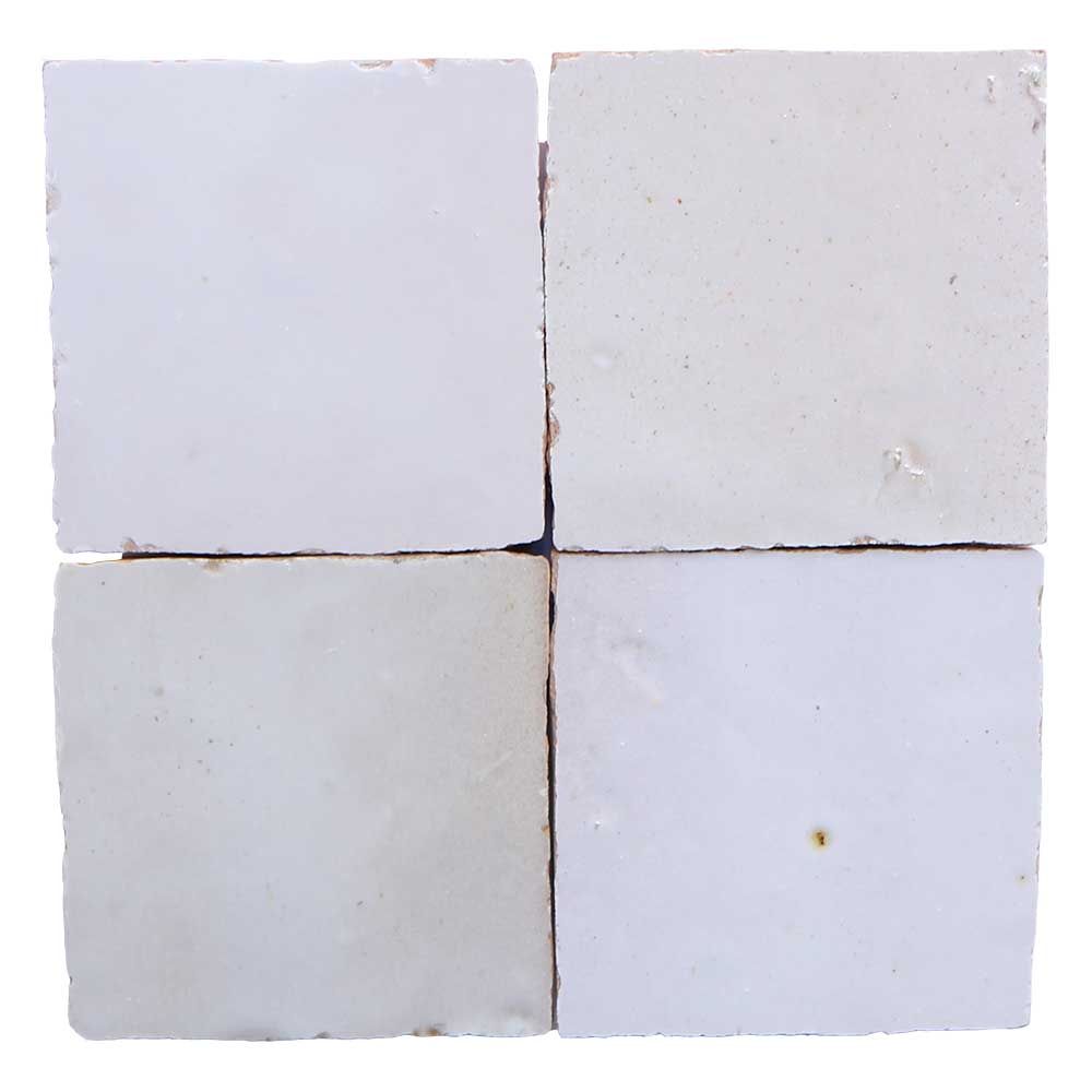 off-white zellige tiles